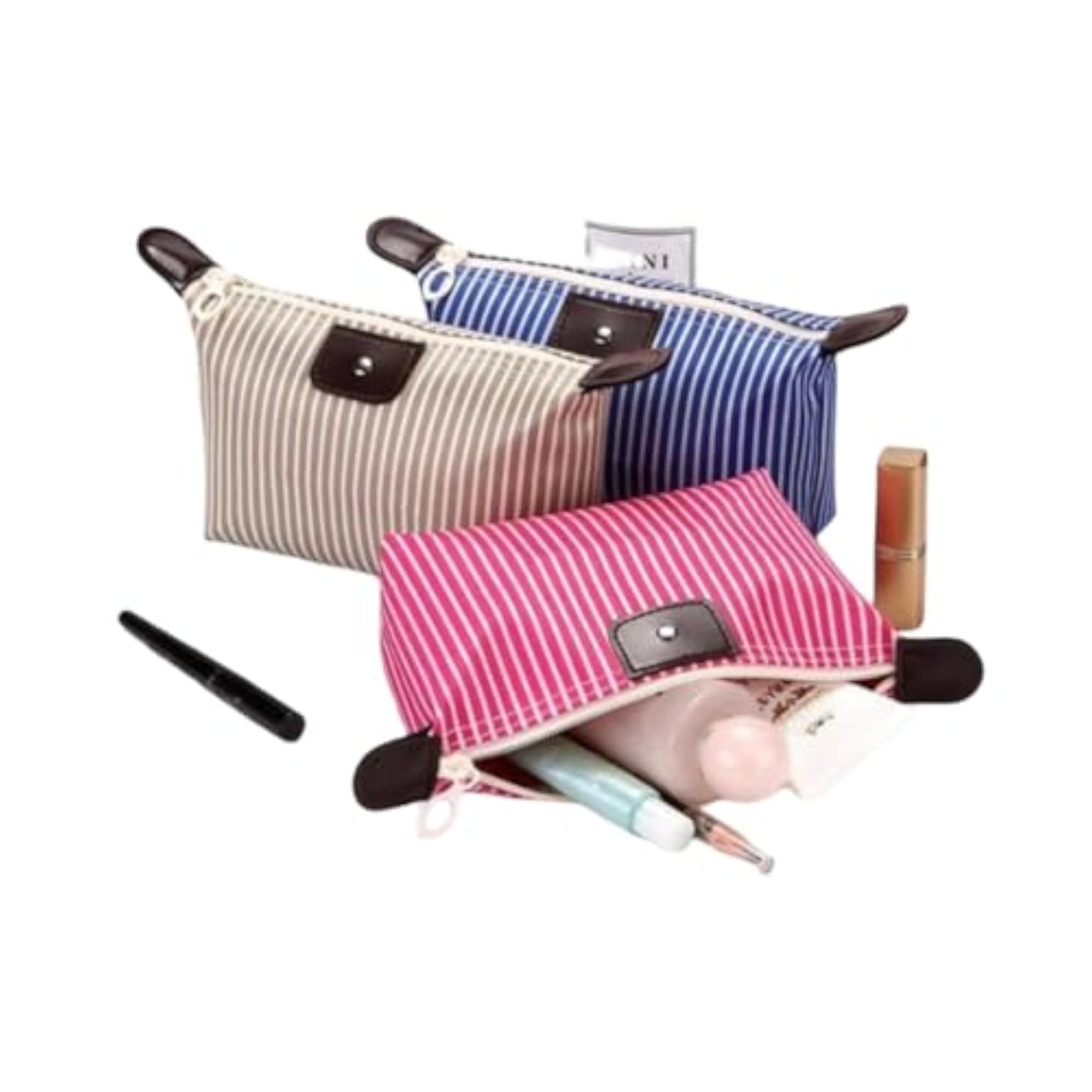 Waterproof Dumpling Shape Makeup Bag for Women, Travel Organizer